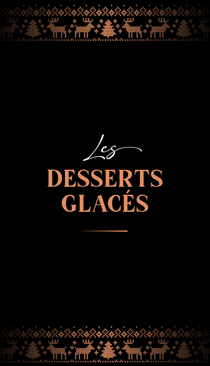 Desserts Glacés