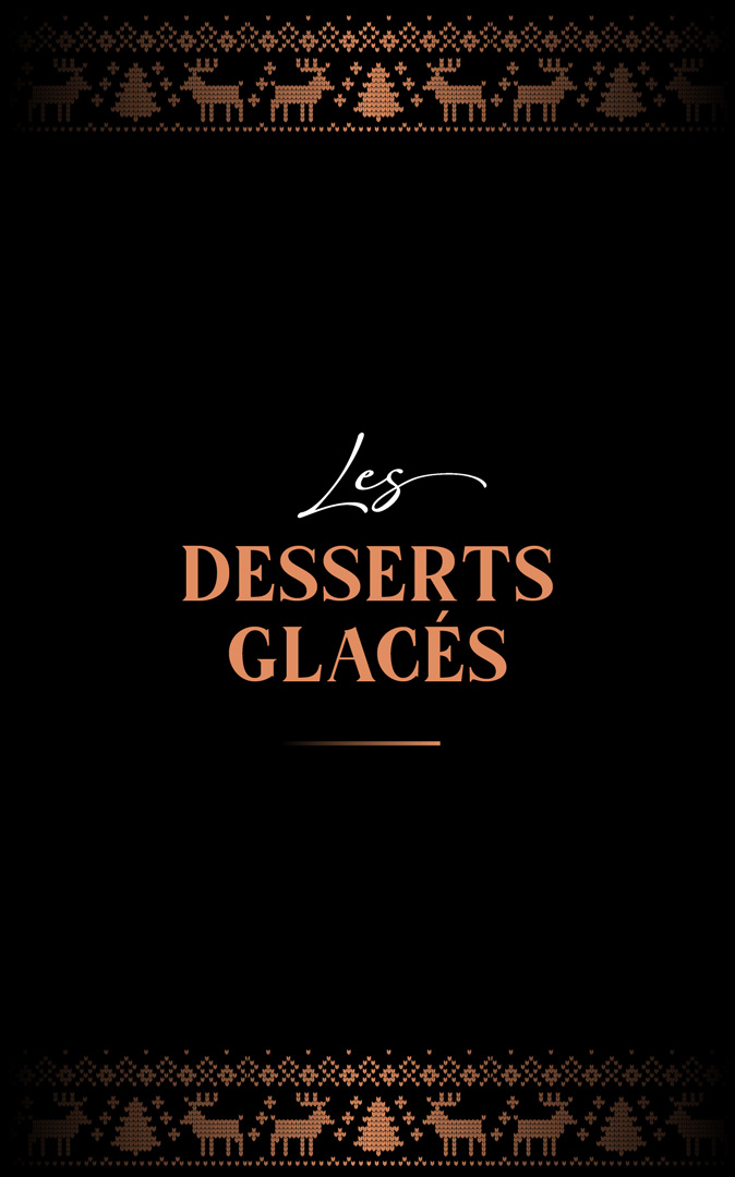 Desserts Glacés