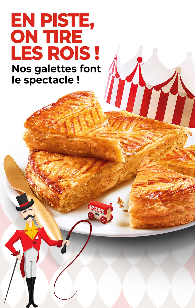 Découvrez notre sélection de galettes des rois et de brioches avec leurs fèves pour célébrer l’Épiphanie.