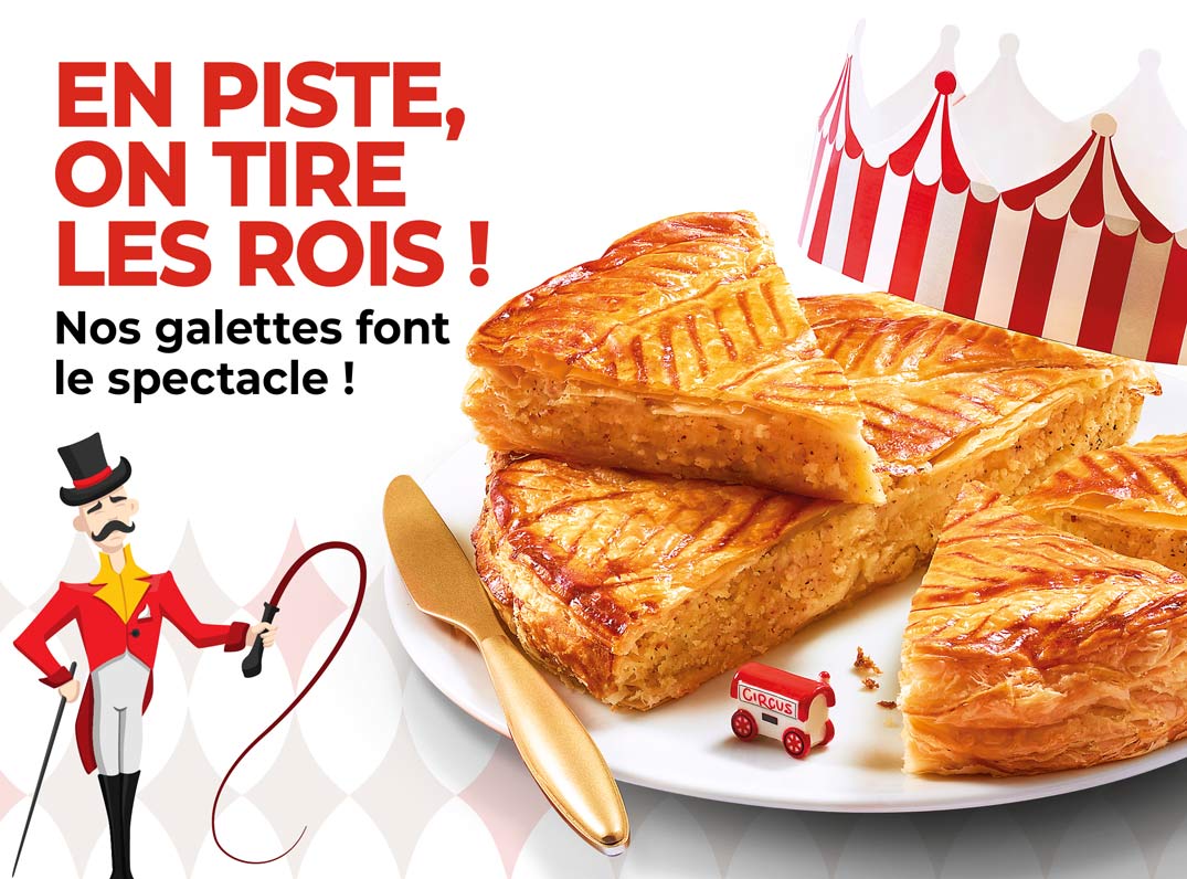Découvrez notre sélection de galettes des rois et de brioches avec leurs fèves pour célébrer l’Épiphanie.