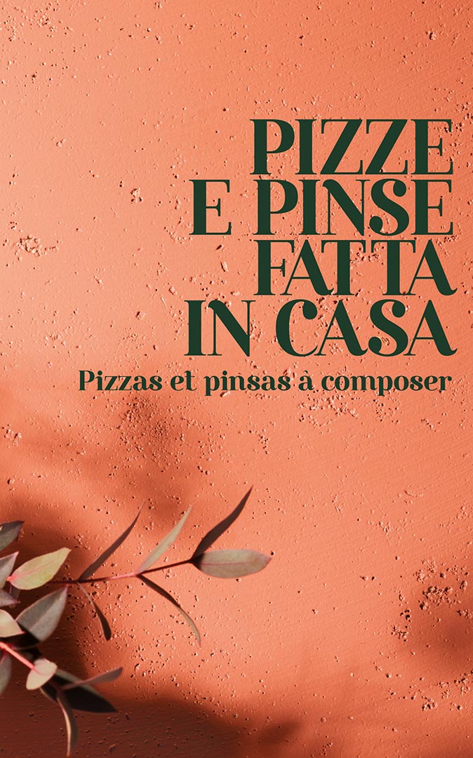 PINSA / PIZZA FATTA IN CASA