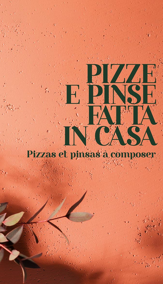 PINSA / PIZZA FATTA IN CASA