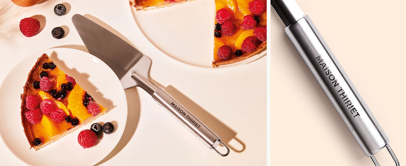 Profitez d'un cadeau de la Maison Thiriet, ce mois-ci une pelle à tarte offerte !