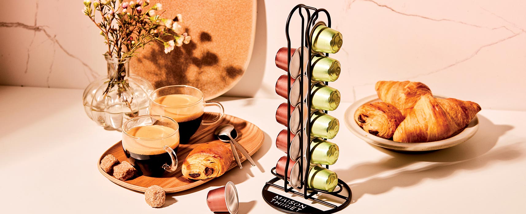 Le porte-capsules de la Maison Thiriet en cadeau