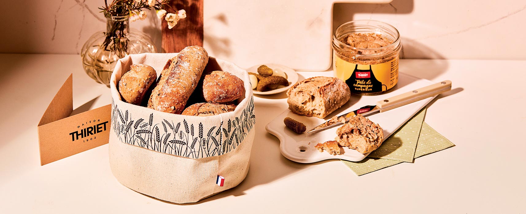 La panière à pain de la Maison Thiriet en cadeau
