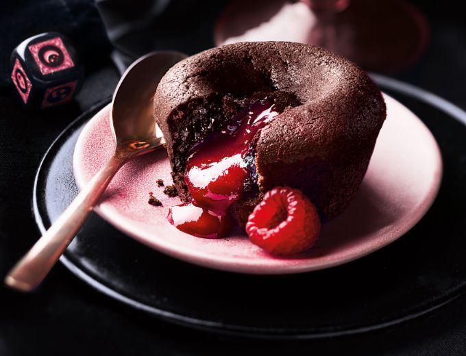 2 Mœlleux chocolat framboise