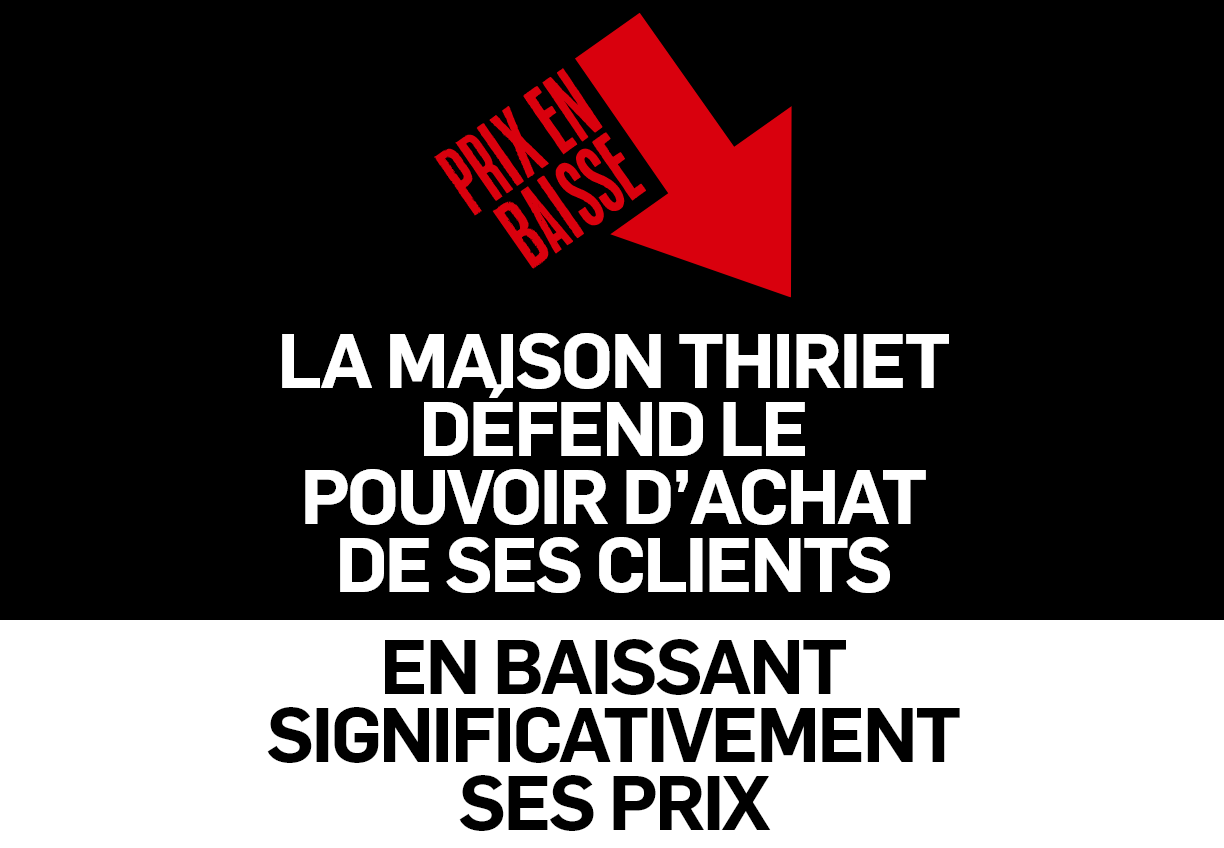 Prix en baisse